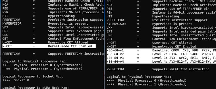 coreinfo